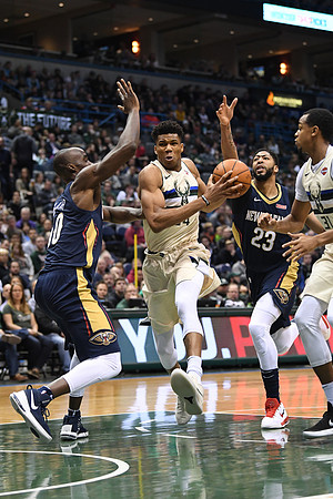 NBA Pelicans vs Bucks