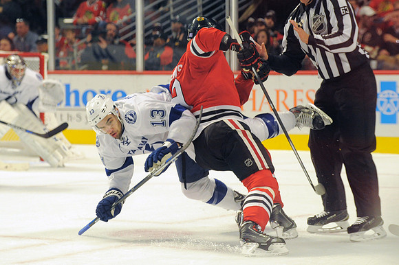 NHL: OCT 24 Lightning at Blackhawks