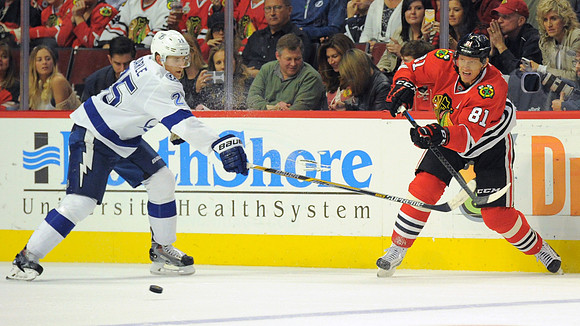 NHL: OCT 24 Lightning at Blackhawks