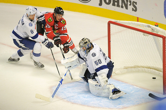 NHL: OCT 24 Lightning at Blackhawks