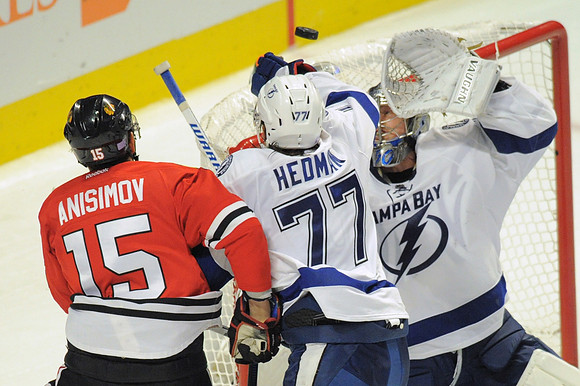 NHL: OCT 24 Lightning at Blackhawks