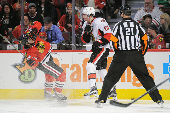 NHL: JAN 03 Senators at Blackhawks