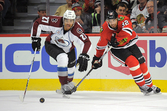 NHL: JAN 10 Avalanche at Blackhawks