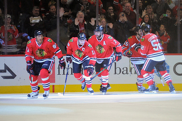 NHL: JAN 10 Avalanche at Blackhawks