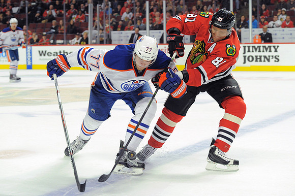 NHL: NOV 08 Oilers at Blackhawks
