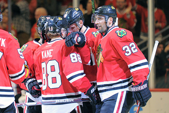 NHL: JAN 10 Avalanche at Blackhawks