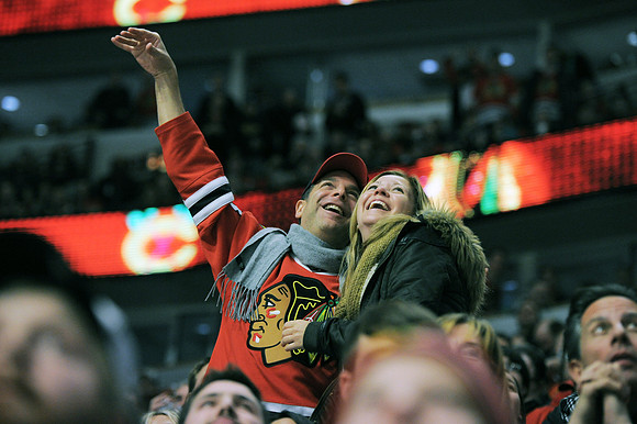 NHL: JAN 10 Avalanche at Blackhawks
