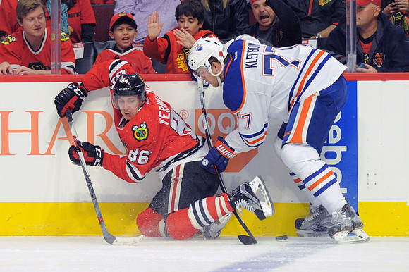 NHL: NOV 08 Oilers at Blackhawks