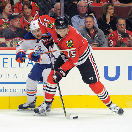 NHL: NOV 08 Oilers at Blackhawks