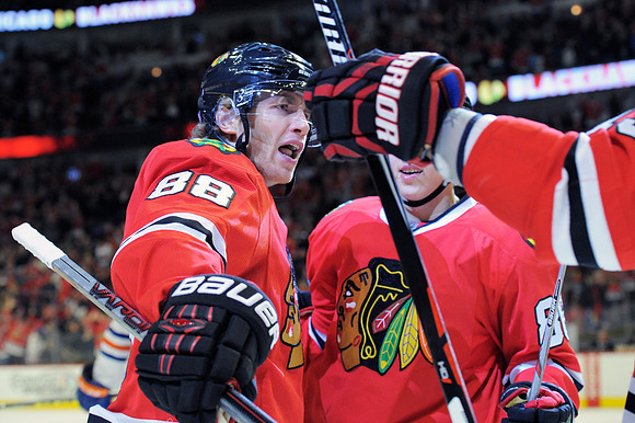 NHL: NOV 08 Oilers at Blackhawks