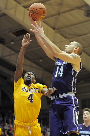 NCAA BASKETBALL: FEB 04 Minnesota at Northwestern