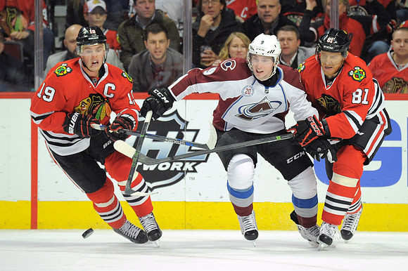 NHL: JAN 10 Avalanche at Blackhawks