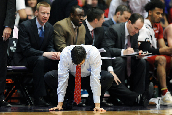 NCAA BASKETBALL: MAR 06 Nebraska at Northwestern