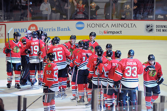 NHL: NOV 08 Oilers at Blackhawks