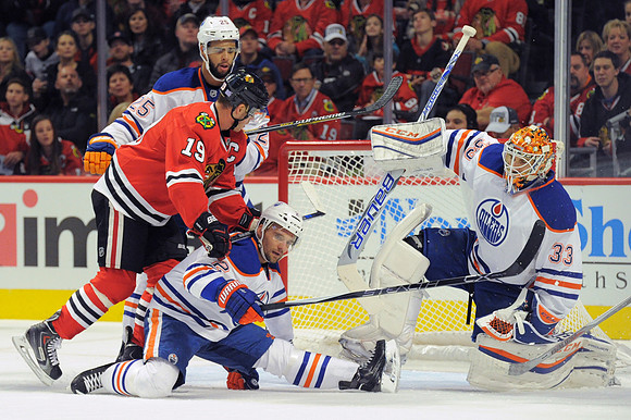 NHL: NOV 08 Oilers at Blackhawks