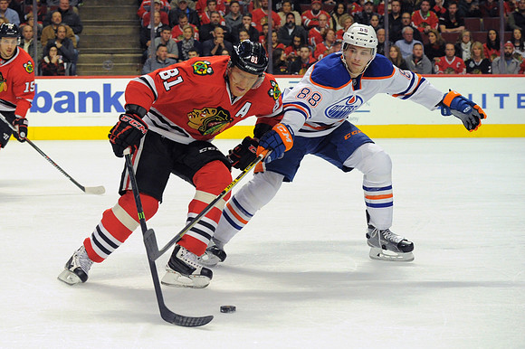 NHL: NOV 08 Oilers at Blackhawks