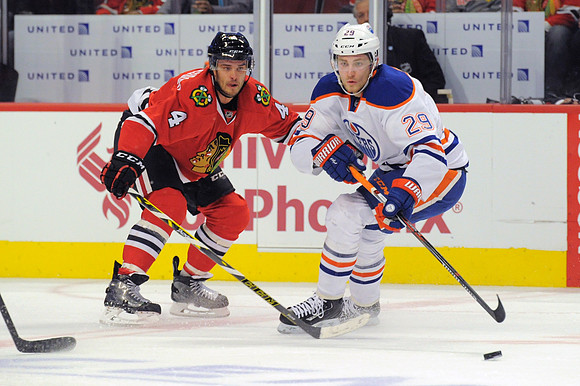 NHL: NOV 08 Oilers at Blackhawks