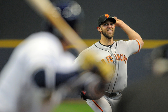 MLB: APR 04 Giants at Brewers