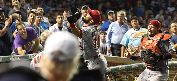MLB: AUG 11 Cardinals at Cubs