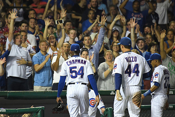 MLB: AUG 11 Cardinals at Cubs