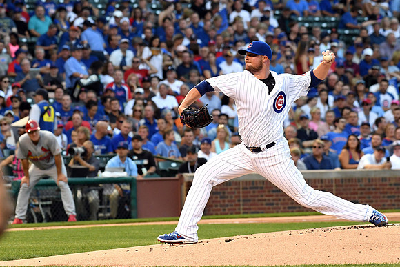 MLB: AUG 11 Cardinals at Cubs