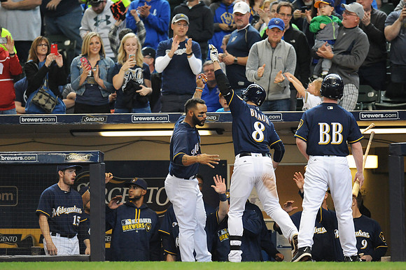 MLB: APR 24 Phillies at Brewers