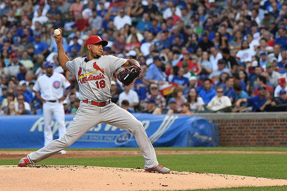 MLB: AUG 11 Cardinals at Cubs