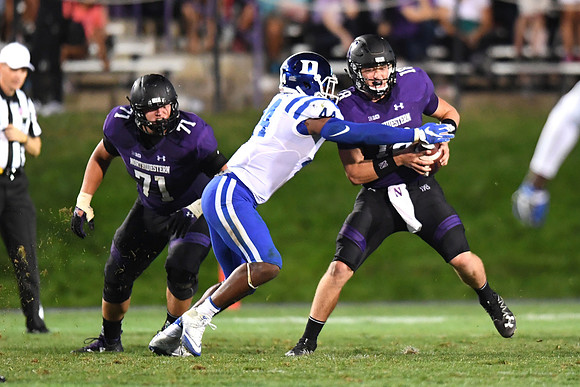 NCAA Football: Duke at Northwestern